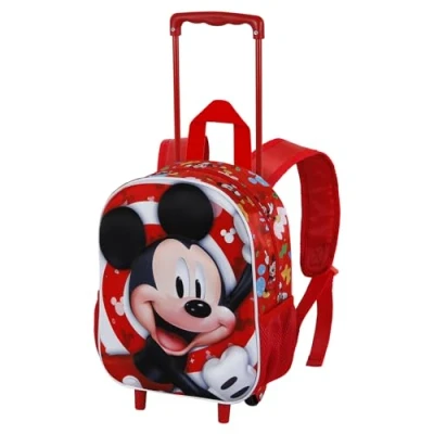 Imagen de Karactermania Mickey Mouse Twirl Small 3D Trolley para niños, Talla: One Size, Rojo