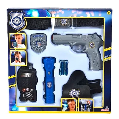 Imagen de Simba 8102667 Set policia, color azul, XXL (8102667)