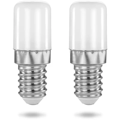 Imagen de Poppstar Bombilla LED frigorifico, E14 1,6W 6000K blanco frío, 150 lm (16W), 2 piezas