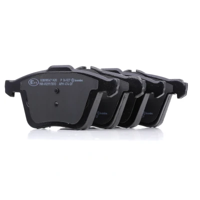 Imagen de BREMBO P 36 027 Juego de pastillas freno preparado para indicador desgaste con clip émbolo sin accesorios JAGUAR: XF Berlina, XJ S Type