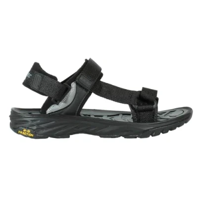 Imagen de Hi Tec sandalias hombre trekking ULA RAFT, calzado verano para Todo Terreno, cómoda (Black/Silver, Sistema tallas EU, Adulto, Hombre, Números, mediano, 41)