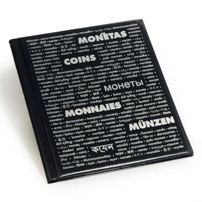 Imagen de Leuchtturm 345988 Álbum portamonedas de colección con 10 Fundas para 20 cartón Cada una Azul