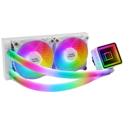 Imagen de MARS GAMING Cooler ML ULTRA240 FULL ARGB WHITE