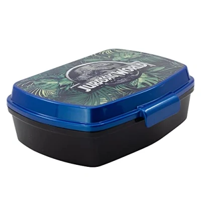 Imagen de Fiambrera rectangular para el almuerzo infantil de Jurassic World