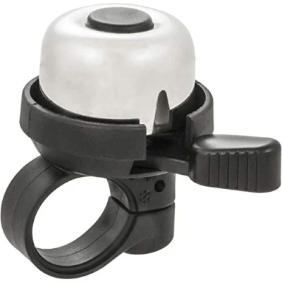 Imagen de M Wave Bella Ding Dong Timbre para Bicicleta, Unisex, Plata