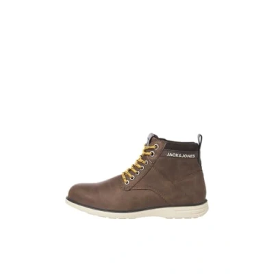 Imagen de JACK &amp; JONES Jfwdenver PU Combo Boot, Botines con Cordones de Poliuretano Hombre, Cappuccino, 40 EU