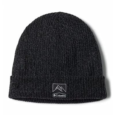 Imagen de Columbia Whirlibird Cuffed Beanie Gorro Unisex, Black, Graphite Marled, Talla única