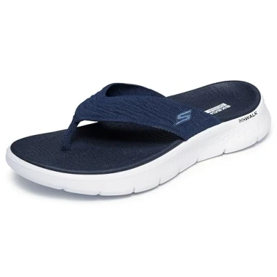 Imagen de Skechers O t g Womens Sandals, GO Walk Flex Sandalia Splendor Mujer, Tela Azul Marino, 40 EU