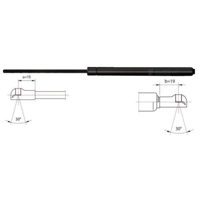 Imagen de METZGER 2110048 Amortiguador de maletero 300 624 CITROËN: Xsara Hatchback
