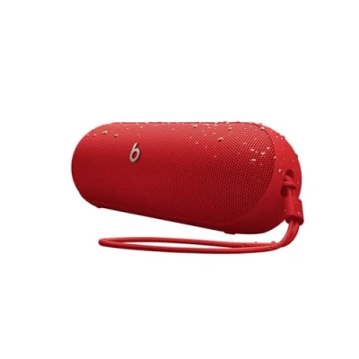 Imagen de Apple Beats Pill, Altavoz Bluetooth inalámbrico, Cargador portátil USB C, Hasta 24 horas de batería, IP67, y Android, micrófono, Rojo llama