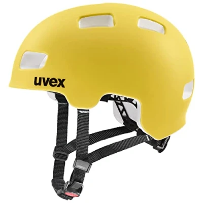 Imagen de uvex hlmt 4 cc, casco infantil ligero, ajuste de talla individualizado, ventilación optimizada, sunbee matt, 55 58 cm