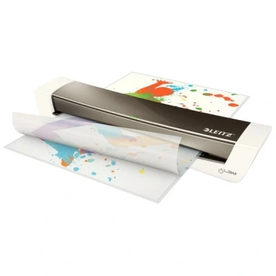 Imagen de Leitz 74400089 Plastificadora Térmica Ilam Home Office Din A3 Color Blanco/Gris