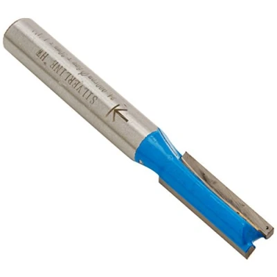 Imagen de Silverline Tools 593432 Fresa de Corte Recto métrica 1/4&#039; (6 x 20 mm)