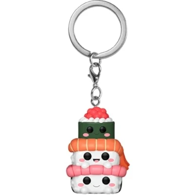 Imagen de FUNKO Pop! Keychain: Foods Sushi Trio Minifigura de Vinilo Coleccionable Llavero Original Relleno Calcetines Idea Regalo Mercancia Oficial Fans