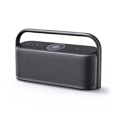 Imagen de Soundcore Motion X600 Altavoz Bluetooth Potente, portátil y inalámbrico, Hi Res, 50W, IPX7, 12h, EQ Personalizable, Entrada de AUX IN