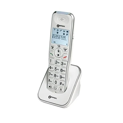 Imagen de Teléfono De Casa Amplidect 295 Ad Senior / Hearing Visually Impaired From Geemarccon Un Auricular Adicional