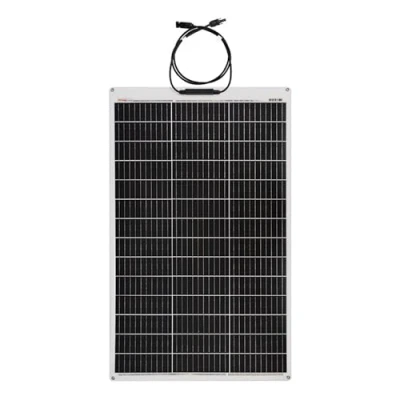 Imagen de Enjoy Solar ETFE Marine 100W 12V Panel Semiflexible Módulo Fotovoltaico con Tecnología PERC, Ideal para Autocaravana, Yate y Barco