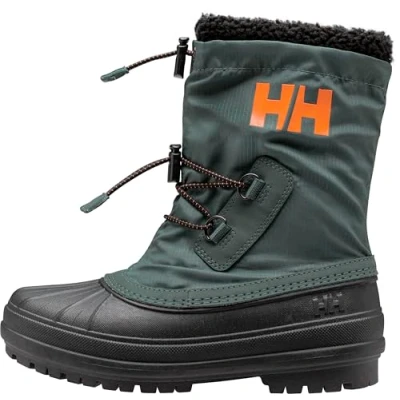 Imagen de Helly Hansen Jk Varanger Aislado, Botas para Nieve Unisex niños, 453 Dark Creek Naranja Neón, 31 EU