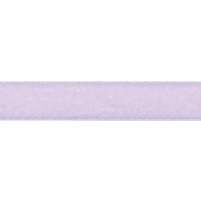 Imagen de Berisfords Cinta de Terciopelo, Lilas Clair, 4 x 2.2 pulgadas