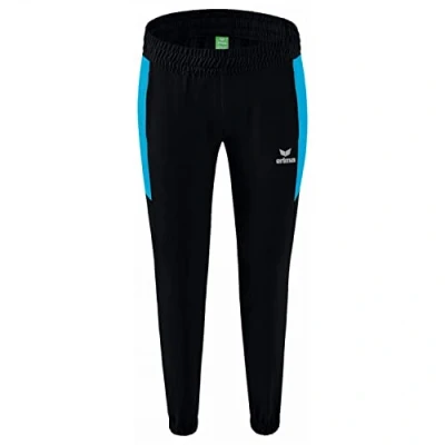 Imagen de ERIMA Mujer Team Basic Pantalón de presentación, Negro/Curacao, 38
