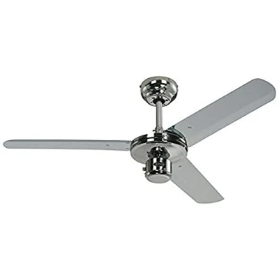 Imagen de Westinghouse Lighting Industrial Ventilador de Techo, Acabado en Cromo con aspas