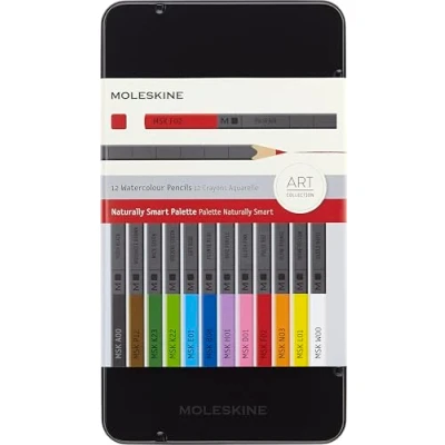 Imagen de Moleskine Lápices de acuarela (12 colores)