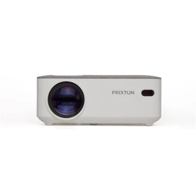 Imagen de PRIXTON Proyector portátil Lumière Full HD, 5.000 Lúmenes, Conexión HDMI/USB/MicroSD/Aux in/AV in, Altavoces Integrados, Mando a Distancia Incluido, Blanco