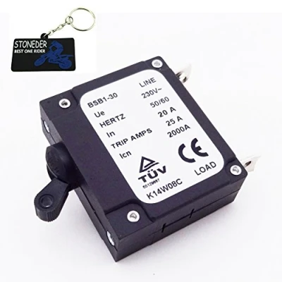 Imagen de stoneder Circuit Breaker 230 V 20 A en 25 amperios de viaje 2000 un BSB1 30 Hz 50/60 para generador chino