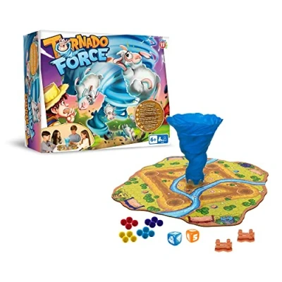 Imagen de PLAY FUN BY IMC TOYS Tornado Force Juego De Mesa estratégico para niños y niñas +6 Años 2 a 4 Jugadores