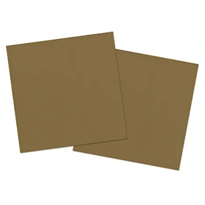 Imagen de Folat B.V 50648 Gold Color Paper Napkins 33 x cm 20 Pieces