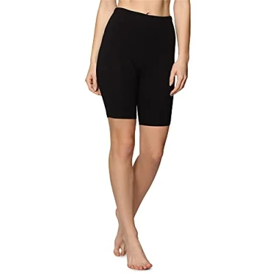 Imagen de Bellivalini Pantalones 3/4 Pirata Harem Leggins para Mujeres Pantalón Holgado Aladino Capri Deporte Yoga Jogging Pilates el Verano BLV50 283 (Negro, L)