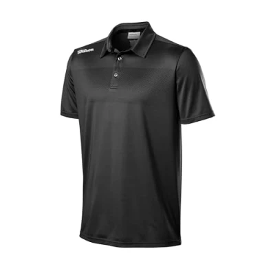 Imagen de Polo de Golf Wilson para Hombre, Tour, Camiseta con Protección UV, Transpirable y Secado Rápido, Poliéster