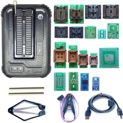 Imagen de Xgecu TL866II Plus Upgraded T48 Programmer 18 Adapter Socket Clip IC Chip Nand Flash Mcu Bios AVR Eprom
