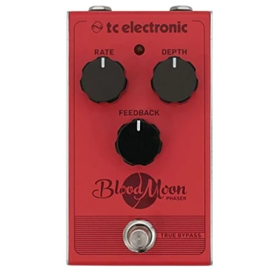 Imagen de TC Electronic BLOOD MOON Phaser Pedal de estilo vintage con filtro cuatro etapas y circuito completamente analógico
