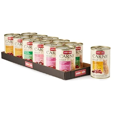 Imagen de comida para gatos animonda Carny Adult, húmeda adultos, pack mixto 2, 6 x 400 g