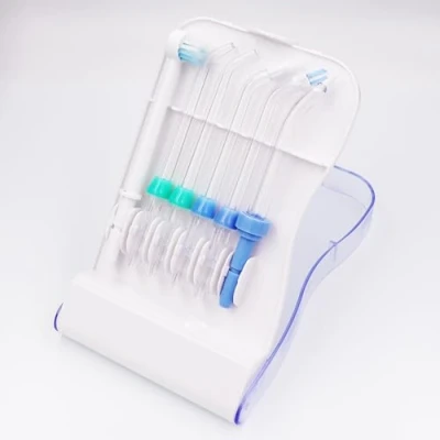 Imagen de puntas de repuesto para Waterpik, cabezales irrigador bucal Waterpik (6 diferentes y estuche almacenamiento)