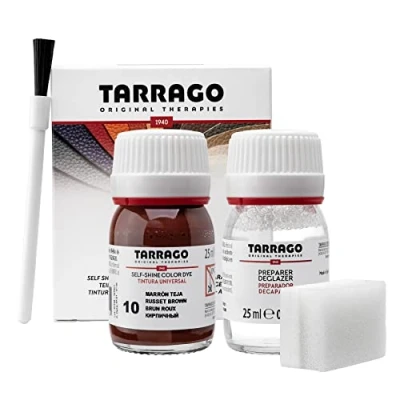 Imagen de Self Shine Color Dye 25 ml Tinte + Imprimación para Zapatos y Bolsos Cubre Rozaduras Desgastes del Calzado Piel Natural Sintético, 90 Colores