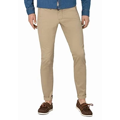 Imagen de Timezone Slim Jannotz Pantaln de Vestir, Beige, 34W x 32L para Hombre
