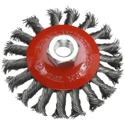 Imagen de Silverline Tools 633510 Cepillo cónico de acero trenzado (100 mm)