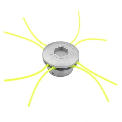Imagen de Cabezal de Corte Aluminio Conjunto carretes Ajuste Universal Cabezales Hilo Cuerdas Cortador Cepillo Hierba