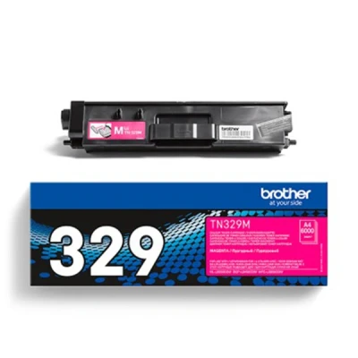 Imagen de Brother TN329M Cartucho de tóner, color magenta