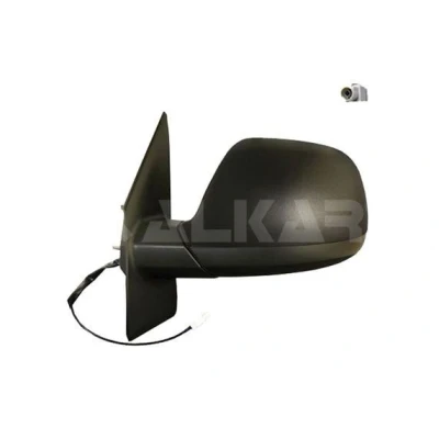 Imagen de Espejo retrovisor Alkar 9203928 izquierda manual con antena, asférico para vehíc. volante a la VOLKSWAGEN: Transporter 5