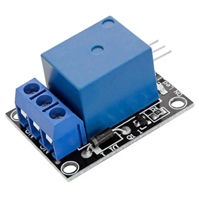 Imagen de AZDelivery 1 Canal KY 019 Modulo Rele 5V High Level Trigger Compatible con Arduino E Book Incluido!