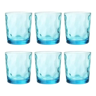 Imagen de Pasabahce 496187 Space Juego de 6 vasos, cristal, azul, 25,5 cl
