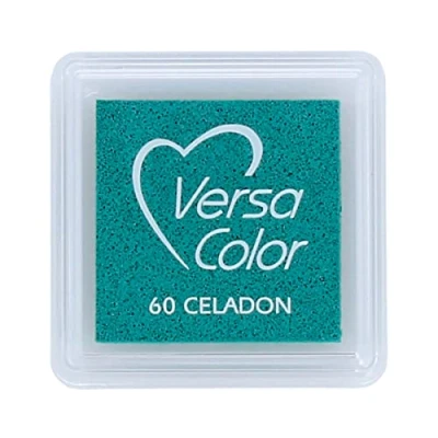 Imagen de Tsukineko Pigmento VersaColor Inkpad 1&quot; Cubo, Verde celadón, Talla única