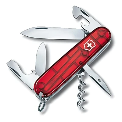 Imagen de Victorinox Navaja de Oficial Silvertech, multiusos suiza transparente, Blíster Grande