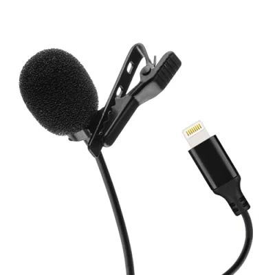 Imagen de MOJOGEAR Micrófono Lavalier Compatible con iPhone y iPad