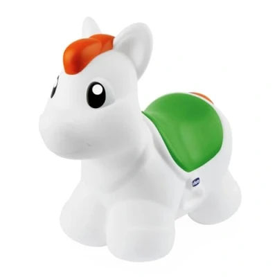 Imagen de Chicco Rodeo Saltitón, Juego Hinchable Fácil De Inflar Con Bomba Manual Incluida, Para Jugar Dentro Y Fuera Casa Material Suave Duradero Limpiar, 18 Meses 5 Años