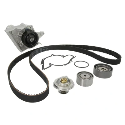 Imagen de INA 530 0158 30 bomba de agua + Kit Distribucion con termostato AUDI: 80 B4 Avant, Coupe B3, A6 C4 Berlina