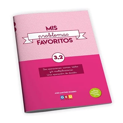 Imagen de Mis Problemas favoritos 3º Pirmaria Cuaderno 3.2: Facilitar La Comprensión matemática Editorial Geu (Niños de 8 a 9 años)